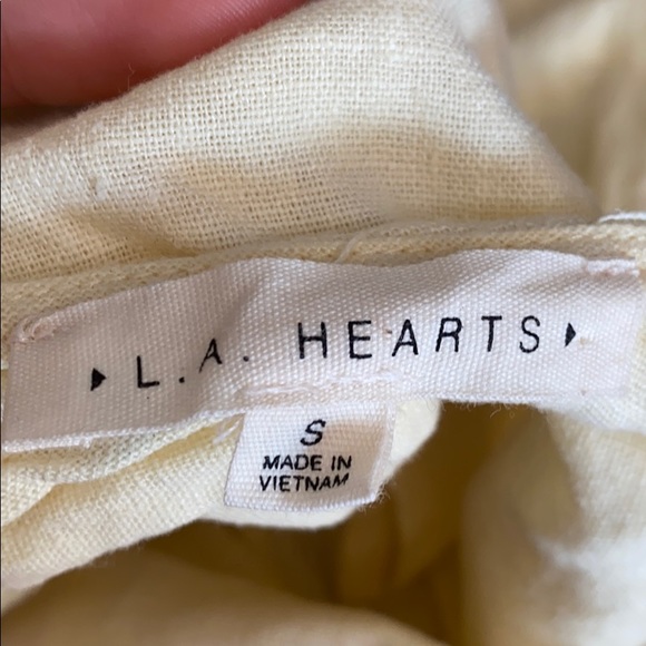 Yellow flowy tank top - Picture 4 of 4